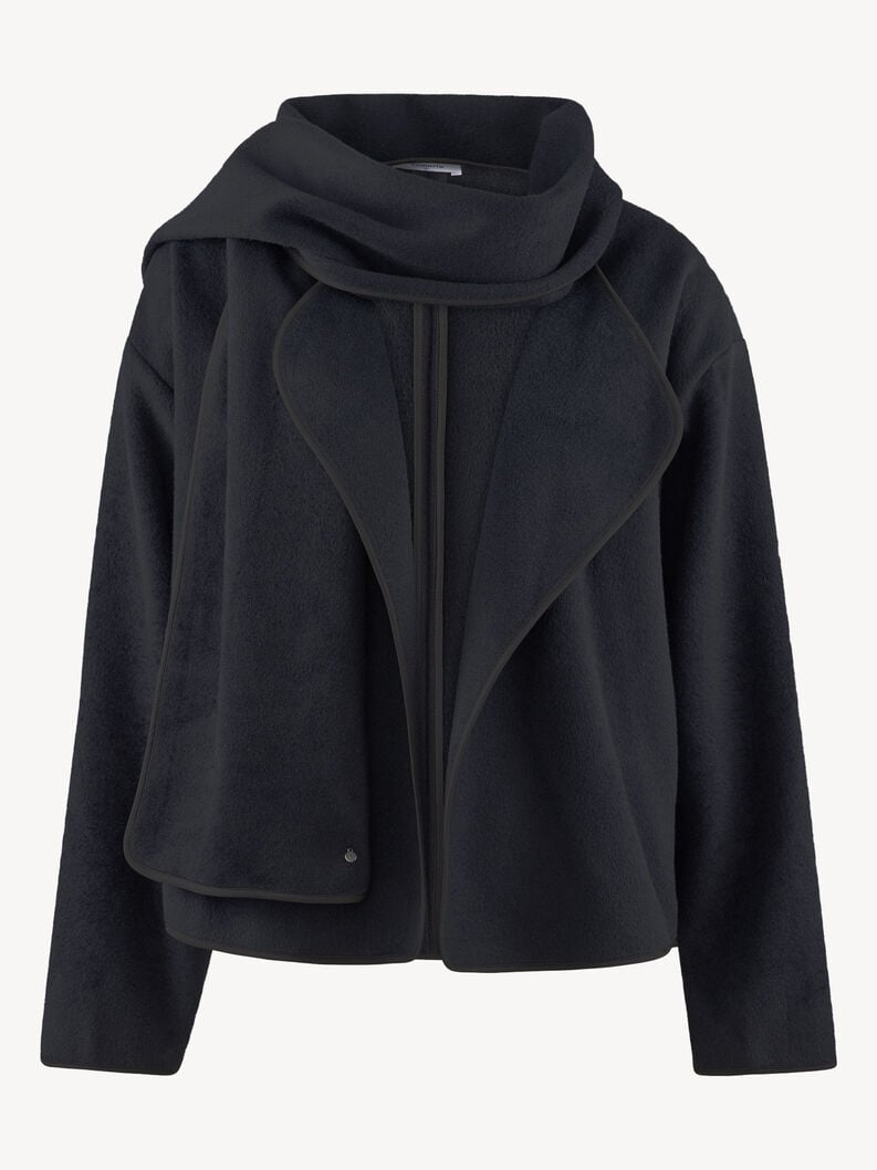 veste polaire - noir taw1043-80009 acheter tamaris de retour aux affaires en ligne
